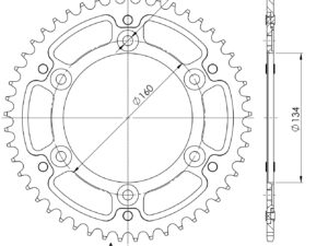 Supersprox Stealth Takaratas Punainen