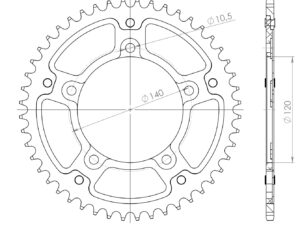 Supersprox Stealth Takaratas Musta