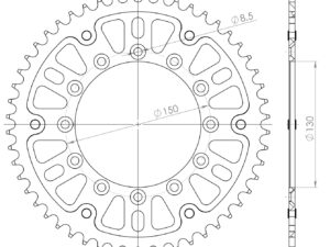 Supersprox Stealth TakaratasYA YZ/WRF/YZF 99- Kulta 51