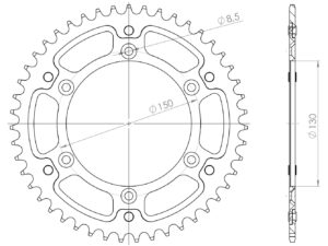 Supersprox Stealth Takaratas Punainen