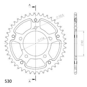 Supersprox Stealth Takaratas Vihreä