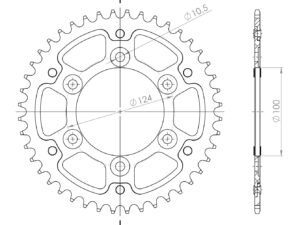 Supersprox Stealth Takaratas Punainen