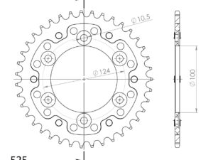 Supersprox Stealth Takaratas Punainen