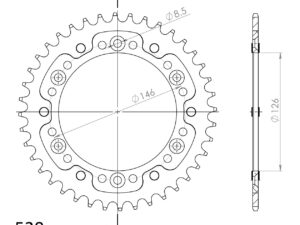 Supersprox Stealth Takaratas Punainen