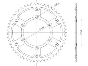 Supersprox Stealth Takaratas Punainen