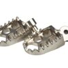 Scar Evolution Footpegs -  Yamaha Titanium color