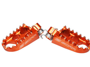 Scar Standard Footpegs - Ktm/Husab Orange color