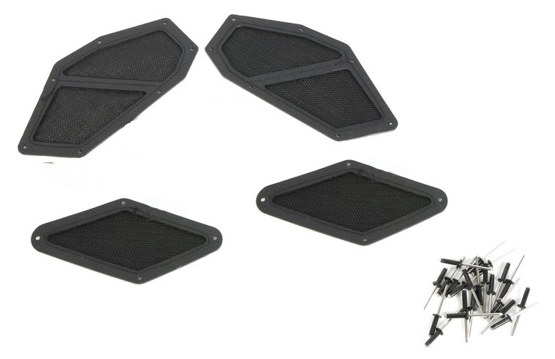 Skinz Ilmanottosuoja Ski-Doo 850 Turbo Musta