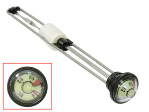 Sno-X Tankinkorkki mittarilla Ski-Doo