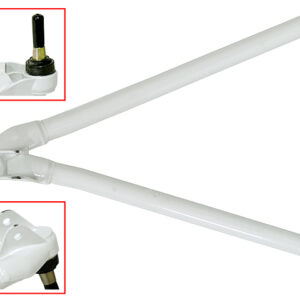 Sno-X A-Alatukivarsi Vasen 36'' Arctic Cat (MUSTA)