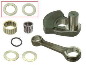 Sno-X Kampiakselin puolisko sis. Kiertokanki Polaris MAG