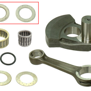 Sno-X Kampiakselin puolisko sis. Kiertokanki Polaris MAG