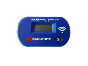 Scar Wireless Hour Meter working by vibrations - Blue color