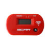 Scar Wireless Hour Meter working by vibrations - Red color