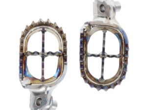 TMV Titanium Footpegs Honda, KXF