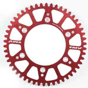 TMV Rear Sprocket Alu. CR 84-.. CR450F 02-.. 48t Red