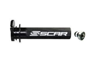Scar Aluminum Throttle Tube + Bearing - Yamaha Black color