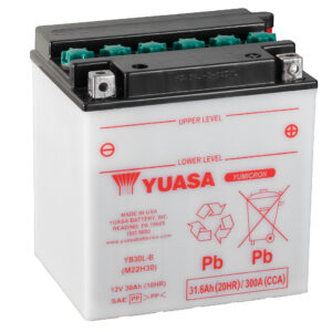 Yuasa akku, YB30L-B (dc)