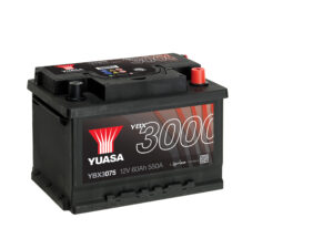 Yuasa YBX3075 12V 60Ah 550A SMF Battery Huom.Rullakkorahti (18)