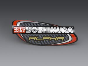 Yoshimura Yoshimura Muffler Name Badge Stainless Alpha and Alpha Taper