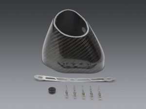 Yoshimura R-77 REPLACEMENT END CAP KIT FLARED LEFT SIDE