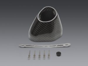 Yoshimura R-77 REPLACEMENT END CAP KIT SLASH-CUT RIGHT SIDE