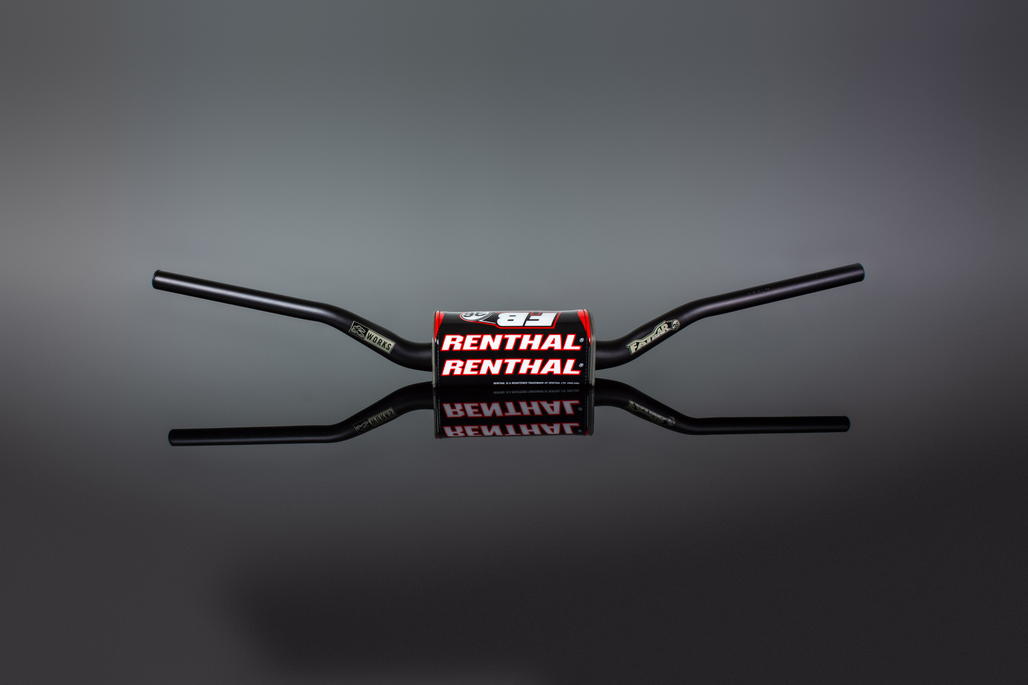 Renthal FatBar36 934 SX/SX-F 09-12 RM/RMZ 06-13 Musta