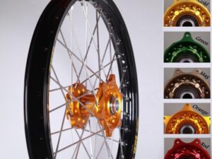 TALON Etuvanne 21x1 60 Pro Billet EXCEL CR125-500 95-01 Musta/hopea