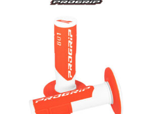 Progrip Tupet 801, valkoinen/fluorioranssi, 22/25mm