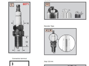 Champion Sytytystulppa RC12YC