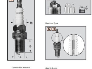Champion Sytytystulppa RC14YC
