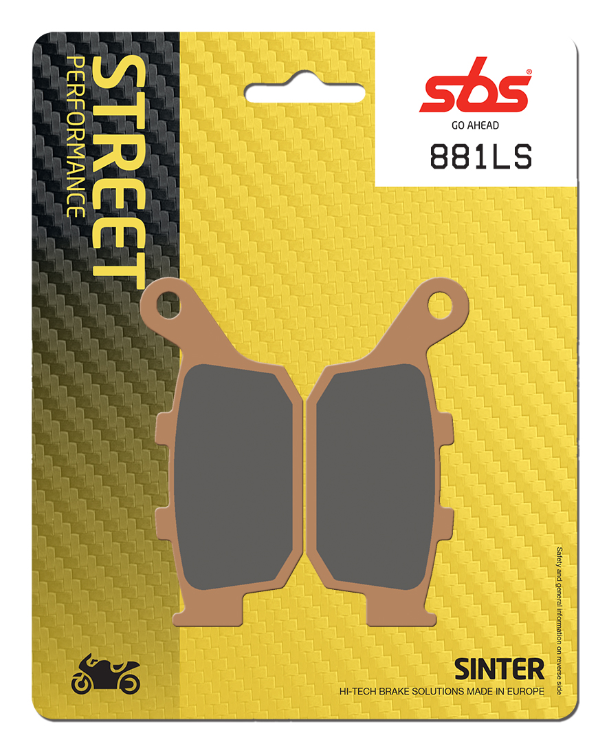 Sbs Jarrupalat Sintered Taakse