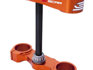 Scar Triple Clamps - Ktm Offset:22mm Orange color