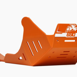 AXP Adventure Skid Plate HDPE 8mm Orange KTM 690 ENDURO R- 690SMC R 09-23
