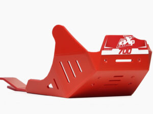 AXP Adventure Skid Plate HDPE 8mm Red Gas-Gas ES700-SM700 21-23