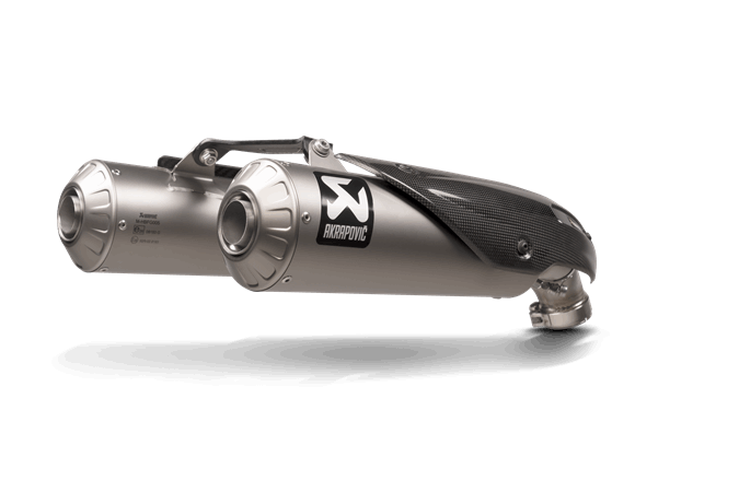 Akrapovic Slip-On Line (Titanium) Ducati Scrambler 1100 2021-2023