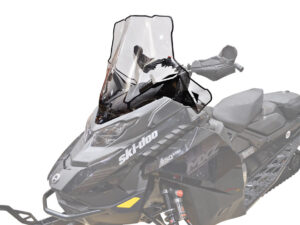 Powermadd Tuulilasi, Ski-Doo Gen5 Korkea 21", Kirkas/Mustalla grafiikalla
