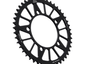 JT Takaratas Alumiini 7075 T6 JTA75.42BLK Musta