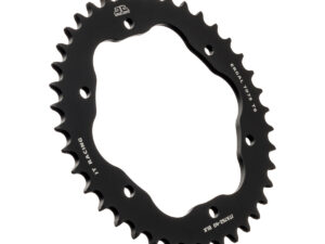 JT Takaratas Alumiini 7075 T6 JTA762.38BLK Musta