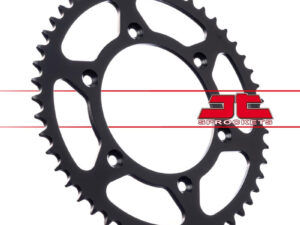 JT Rear Sprocket ZBK - Musta Zinc JTR897.40ZBK