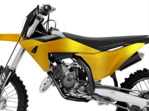 UFO Plastic kit 6-parts KTM EXC-EXCF 24-.. Gold/Black