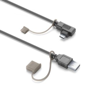 Interphone Virtajohto USB-A/USB-C Ridesync näyttöön