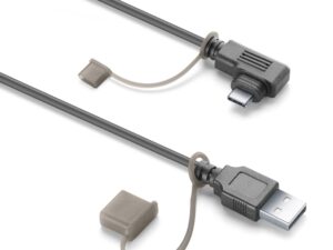 Interphone Virtajohto USB-A/USB-C Ridesync näyttöön
