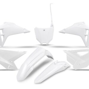 UFO Plastic kit 5-parts White CRF250R 25-. CRF450R 25-..