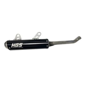 HGS Äänenvaimennin 2T Racing SX85 18-24 TC85 18-24 MC85 21-..  Musta
