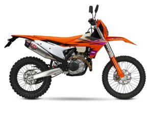 Yoshimura Slip-On  KTM 500EXC-F/350EXC-F 2024 RS-12 Stainless w/ Alu muffler