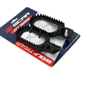 Scar Steel Footpegs SX/F FC/TC 23-.. EXC/F EC/F 24-.. Black