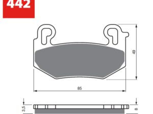GOLDFREN Jarrupalat 442 Ceramic Carbon AD