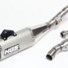 HGS Exhaust system 4T Complete Grey Carbon KX250F 25-..