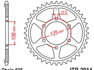 JT Takaratas ZBK - Musta Zinc JTR2014.48ZBK